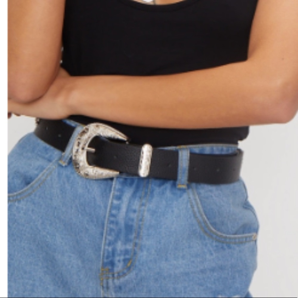 black stud belt